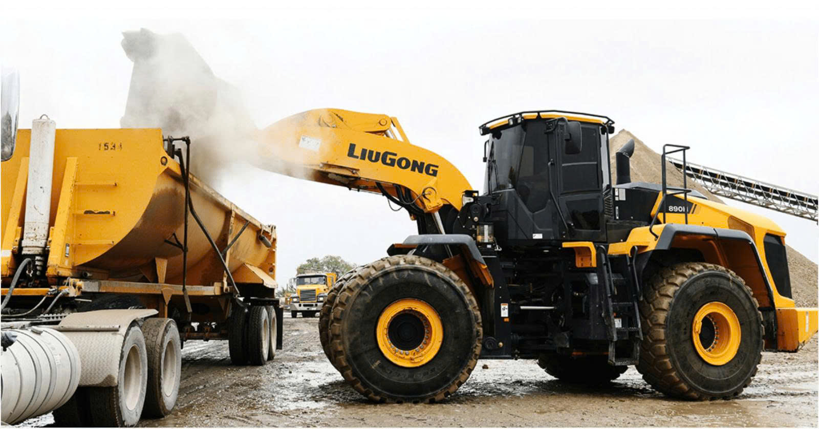 Máy Xúc Lật LiuGong CLG890H Gầu 5.4m3 - Giải Pháp Tối Ưu Cho Công Trình Nặng